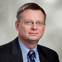 headshot of babson's vice president of research and development, roy barr